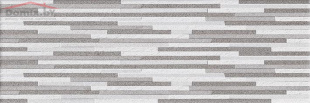Плитка Laparet Vega серый мозаика (20х60)